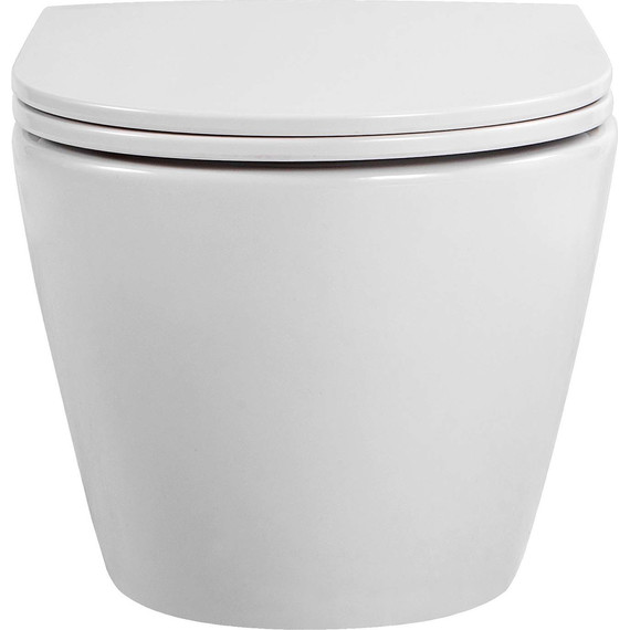 Унитаз подвесной безободковый Aquatek Европа AQ1900-00 с тонкой крышкой микролифт, Цвет производителя: белый - фото, картинка 3 Унитаз подвесной безободковый Aquatek Европа AQ1900-00 с тонкой крышкой микролифт, Цвет производителя: белый - фото 3