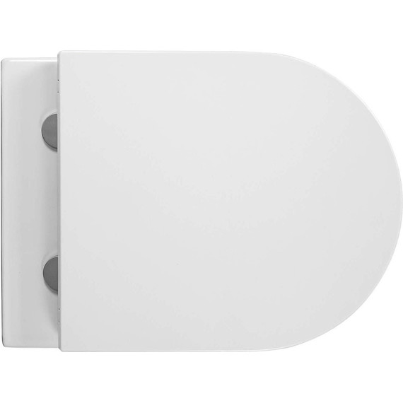 Унитаз подвесной безободковый Aquatek Европа AQ1900-00 с тонкой крышкой микролифт, Цвет производителя: белый - фото, картинка 7 Унитаз подвесной безободковый Aquatek Европа AQ1900-00 с тонкой крышкой микролифт, Цвет производителя: белый - фото 7