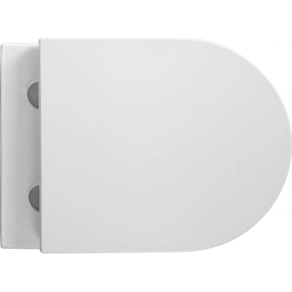 Унитаз подвесной безободковый Aquatek Вега AQ1904-00 с тонкой крышкой микролифт, Цвет производителя: белый - фото, картинка 2 Унитаз подвесной безободковый Aquatek Вега AQ1904-00 с тонкой крышкой микролифт, Цвет производителя: белый - фото 2