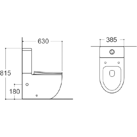 Унитаз-компакт Aquatek Европа AQ2903-00 с тонкой крышкой микролифт - фото, картинка 9 Унитаз-компакт Aquatek Европа AQ2903-00 с тонкой крышкой микролифт - фото 9