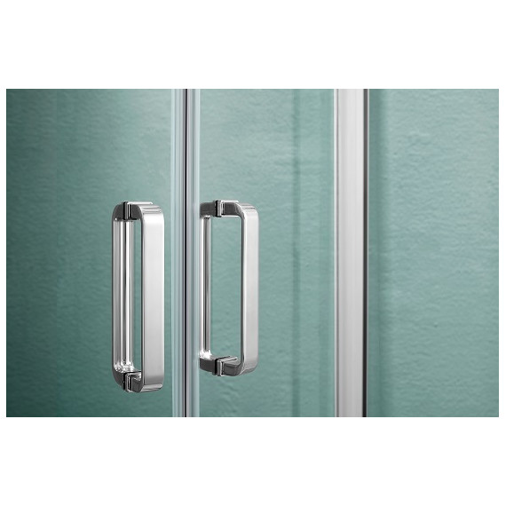 Душевое ограждение Aquatek 90x90 см AQ ARI KV 09020CH, хром/прозрачное - фото 7