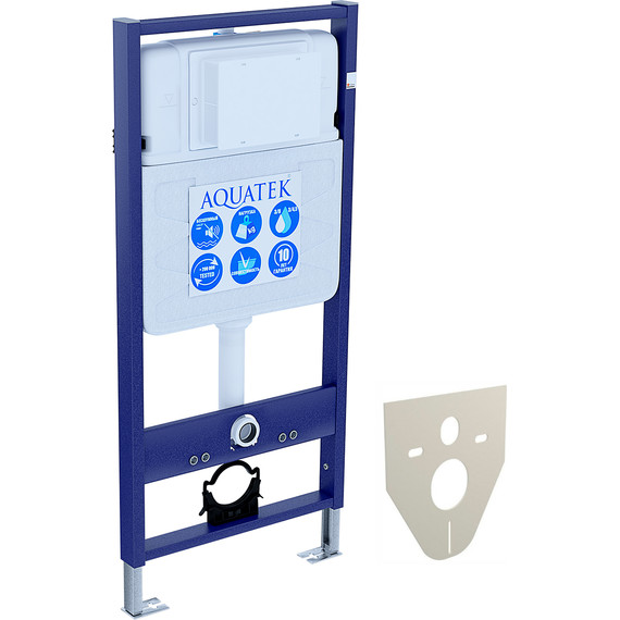 Инсталляция Aquatek Standart 50 INS-0000012 с подвесным унитазом Aquatek Европа AQ1106L-00 - фото 3