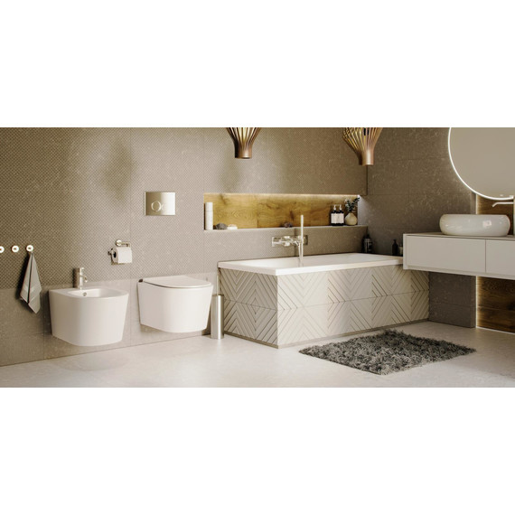 Унитаз подвесной безободковый Aquatek Бетта AQ1253W-00 с крышкой микролифт - фото 8