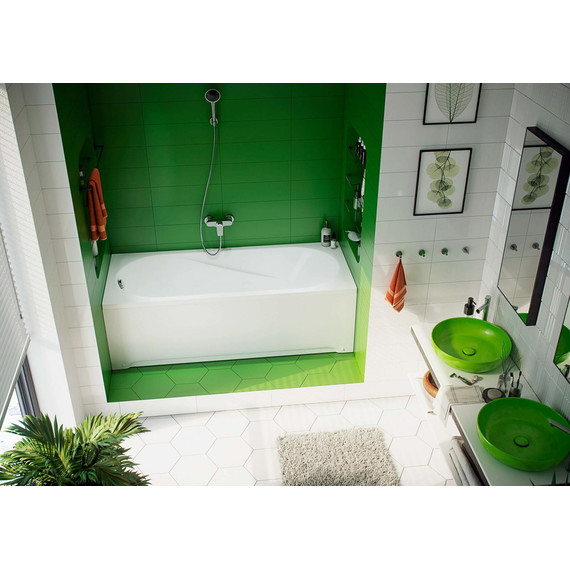 Ванна акриловая Aquatek Lifestyle Либерти 150x70 см BER150-0000001, Размер - мм: 1500х700 - фото, картинка 9 Ванна акриловая Aquatek Lifestyle Либерти 150x70 см BER150-0000001, Размер - мм: 1500х700 - фото 9