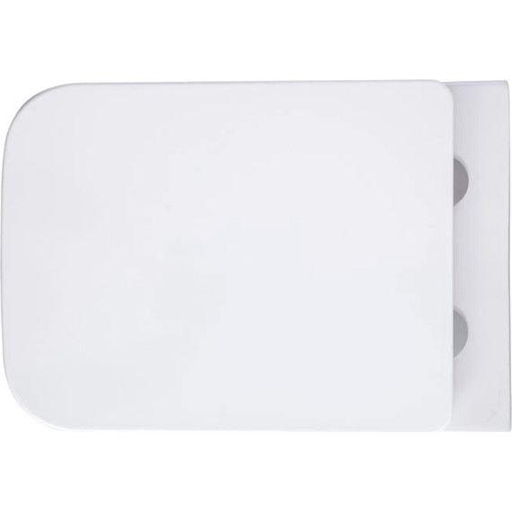 Инсталляция с подвесным унитазом комплект: Aquatek Set INS-0000012 с подвесным безободковым унитазом Амадео AQ1180-00 сиденье микролифт, крепление, кнопка смыва чёрная матовая - фото 13