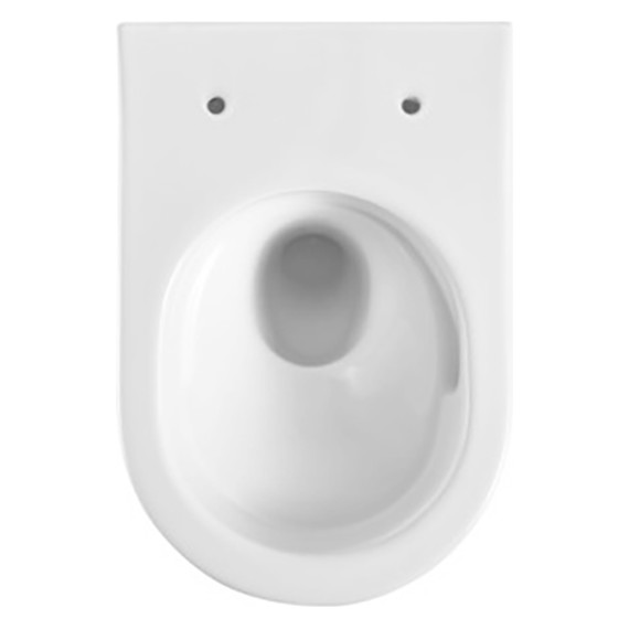 Унитаз подвесной безободковый Aquatek Оберон AQ1365T-00 с тонкой крышкой микролифт (Система смыва торнадо) - фото 5