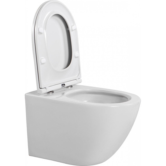 Унитаз подвесной безободковый Aquatek Европа AQ1900T-00 с тонкой крышкой микролифт (Система смыва торнадо) - фото, картинка 15 Унитаз подвесной безободковый Aquatek Европа AQ1900T-00 с тонкой крышкой микролифт (Система смыва торнадо) - фото 15