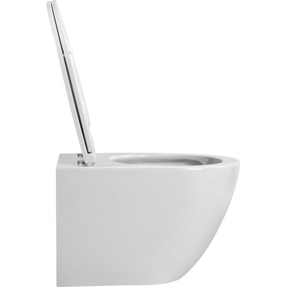 Унитаз подвесной безободковый Aquatek Европа AQ1900T-00 с тонкой крышкой микролифт (Система смыва торнадо) - фото, картинка 6 Унитаз подвесной безободковый Aquatek Европа AQ1900T-00 с тонкой крышкой микролифт (Система смыва торнадо) - фото 6