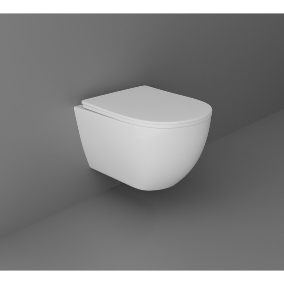 Унитаз подвесной безободковый Aquatek Европа AQ1900T-00 с тонкой крышкой микролифт (Система смыва торнадо) - фото, картинка 3 Унитаз подвесной безободковый Aquatek Европа AQ1900T-00 с тонкой крышкой микролифт (Система смыва торнадо) - фото 3