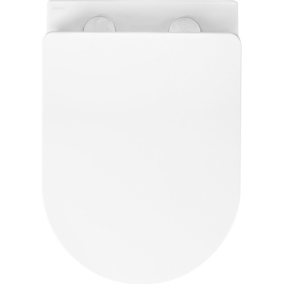 Унитаз подвесной безободковый Aquatek Вега AQ1905-MW с тонкой крышкой микролифт - фото 6