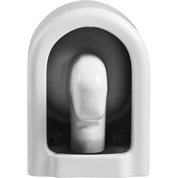 Унитаз подвесной безободковый Aquatek Мия AQ2004-00 с крышкой микролифт, Цвет производителя: белый - фото 9