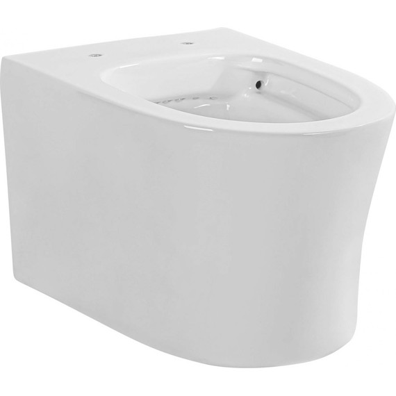 Унитаз подвесной безободковый Aquatek Ника AQ2009-00 с крышкой микролифт - фото 5