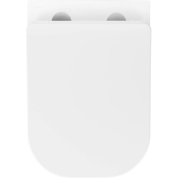 Унитаз подвесной безободковый Aquatek Дива AQ2012-00 с крышкой микролифт - фото 5