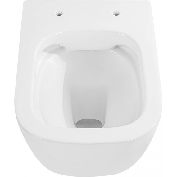 Унитаз подвесной безободковый Aquatek Дива AQ2012-00 с крышкой микролифт - фото 6