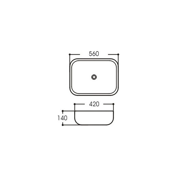 Раковина-чаша Aquatek 56 см AQ5526-00 - фото 10