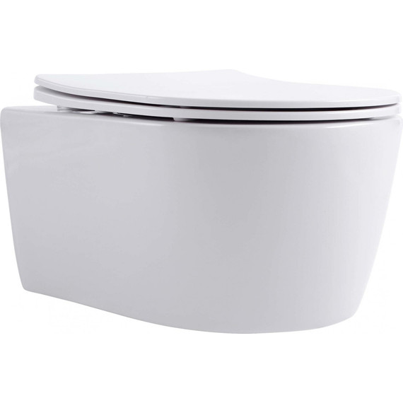 Инсталляция с подвесным унитазом комплект: Aquatek Set INS-0000012 с подвесным безободковым унитазом Европа AQ1106-00 сиденье микролифт, крепление, кнопка смыва чёрная - фото, картинка 4 Инсталляция с подвесным унитазом комплект: Aquatek Set INS-0000012 с подвесным безободковым унитазом Европа AQ1106-00 сиденье микролифт, крепление, кнопка смыва чёрная - фото 4