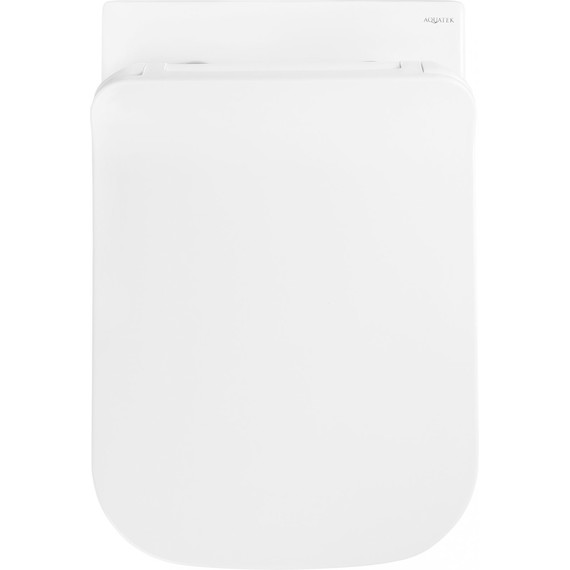 Унитаз подвесной безободковый Aquatek Дельта AQ1911-00 с тонкой крышкой микролифт - фото 6