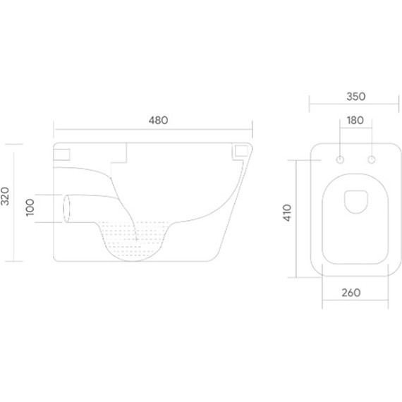Унитаз подвесной безободковый Aquatek Дельта AQ1911-00 с тонкой крышкой микролифт - фото 10