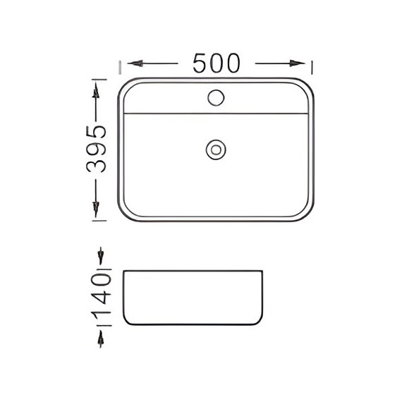 Раковина-чаша Aquatek Вега 50 см AQ5506-MG, серый матовый - фото, картинка 5 Раковина-чаша Aquatek Вега 50 см AQ5506-MG, серый матовый - фото 5