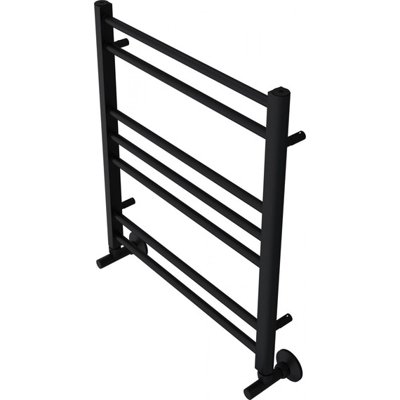 Полотенцесушитель водяной Aquatek Вега П7 500х600 мм AQ DR0760BL, чёрный муар - фото 2