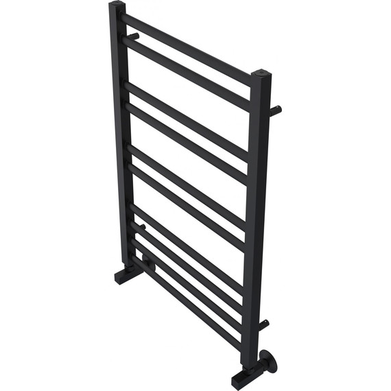 Полотенцесушитель водяной Aquatek Поларис П10 500х800 мм AQ KO1080BL, чёрный муар - фото 6