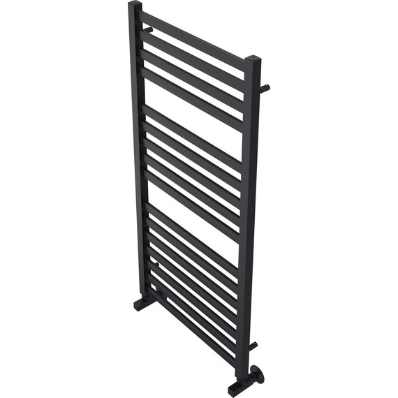 Полотенцесушитель водяной Aquatek Лира П16 500х1100 мм AQ KP1610BL, чёрный муар - фото 2