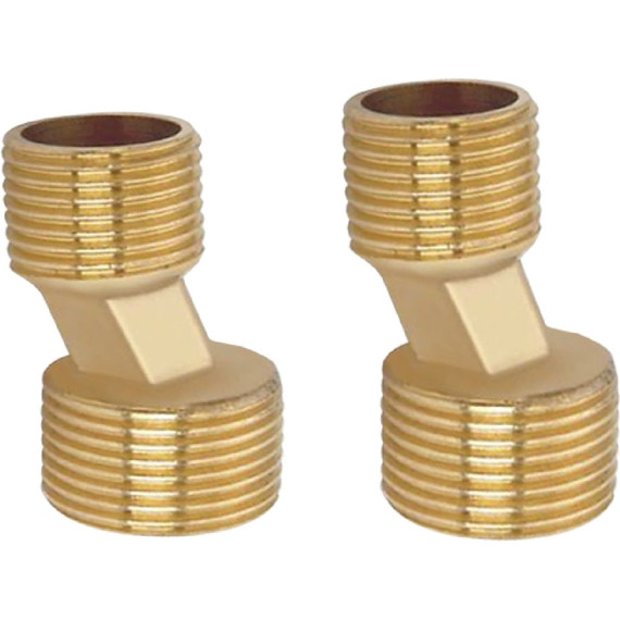 Угол Aquatek круглый AQ 3020BL, чёрный муар - фото 3