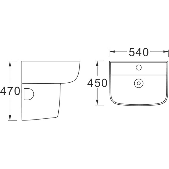 Полупьедестал Aquatek AQ5431-00 - фото 8