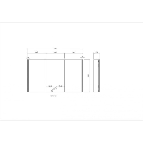 Зеркало-шкаф Aquatek 120 см AQ7129-MLC - фото 10