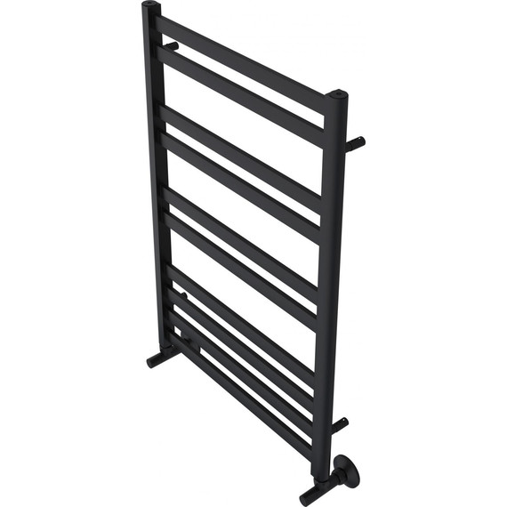 Полотенцесушитель водяной Aquatek Сириус П10 500х800 мм AQ DP1080BL, чёрный муар - фото 2