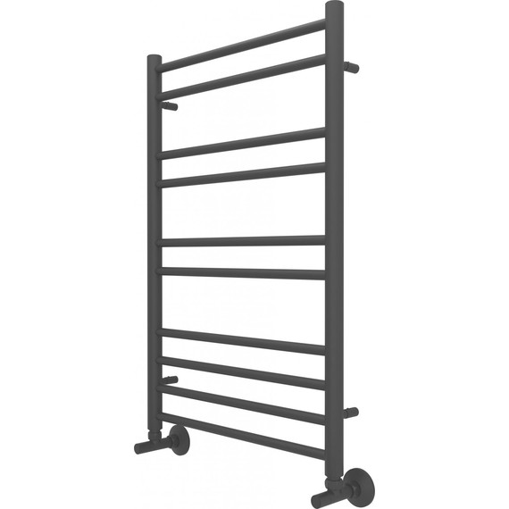 Полотенцесушитель водяной Aquatek Либерти П10 500х800 мм AQ RR1080BL, чёрный муар - фото 6