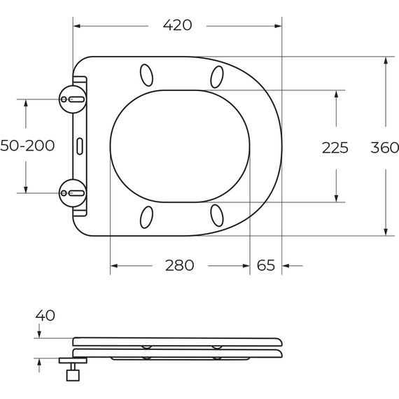 Унитаз подвесной безободковый BelBagno Sfera-Tor BB046CH-TOR/SC (система смыва торнадо) с крышкой микролифт - фото 20