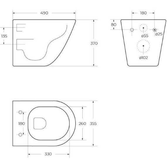 Унитаз подвесной безободковый BelBagno Sfera-R BB046CHR/SC с крышкой микролифт - фото 8