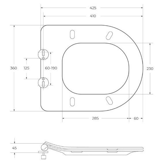Инсталляция с подвесным безободковым унитазом BelBagno Loto BB070CHR/SC/BB026/BB041CR (кнопка смыва, хром) - фото 11