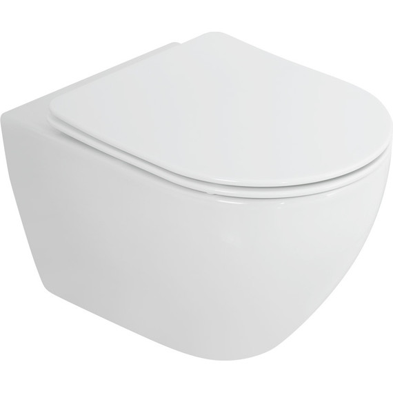 Инсталляция BelBagno с подвесным безободковым унитазом Cezares Stylus-Tor CZR-6601-TH-TOR/CZR2316SC/BB026/BB081CR (кнопка смыва, хром) - фото 3