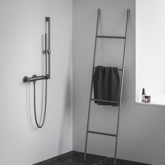 Смеситель для душа Ravak Eleganta EL 032.20GB X070331, графит матовый - фото 2