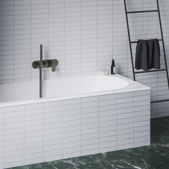 Смеситель для душа Ravak 2 потребителя Eleganta EL 065.20GB.O2+S X070337, графит матовый - фото 4