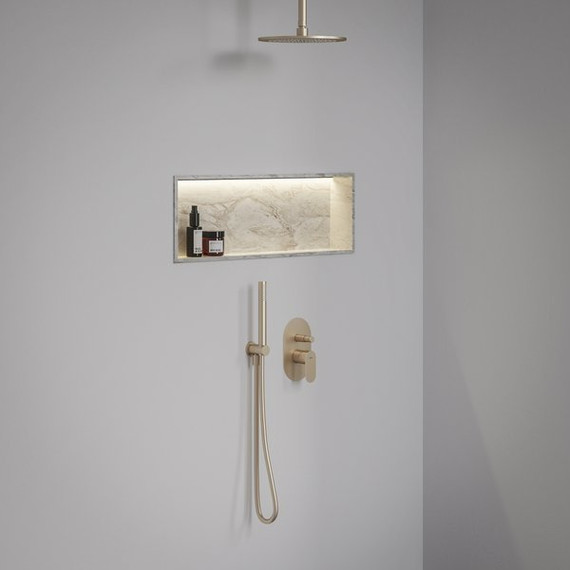 Смеситель для ванны Ravak Eleganta EL 061.60RGB.O2 X070372, розовое золото - фото 2