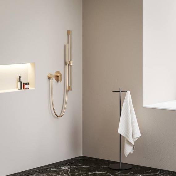 Смеситель для душа Ravak Eleganta EL 062.60RGB.O1 X070373, розовое золото - фото 2