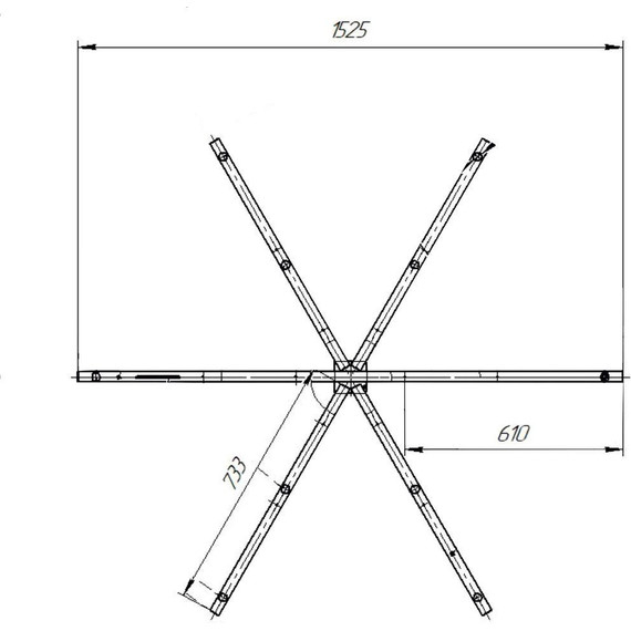 Каркас для ванны Aima Omega 180x180 см - фото 2