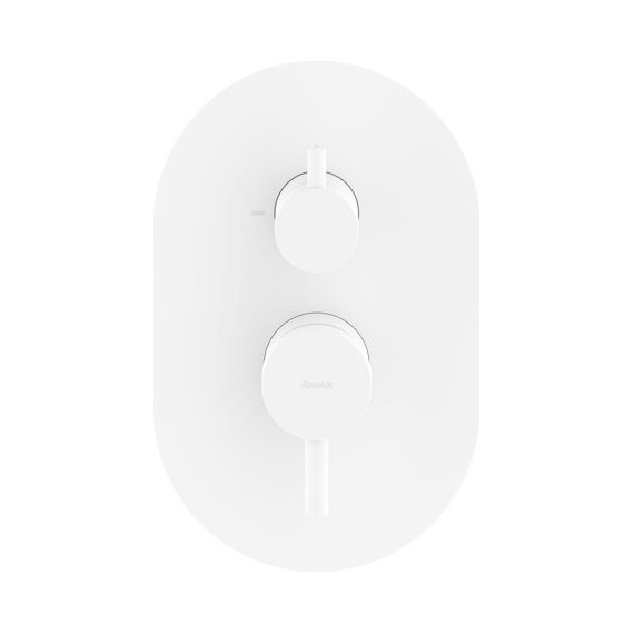 Смеситель для ванны Ravak 2 потребителя Espirit ES 065.10WV.O2 X070251, белый матовый - фото 2