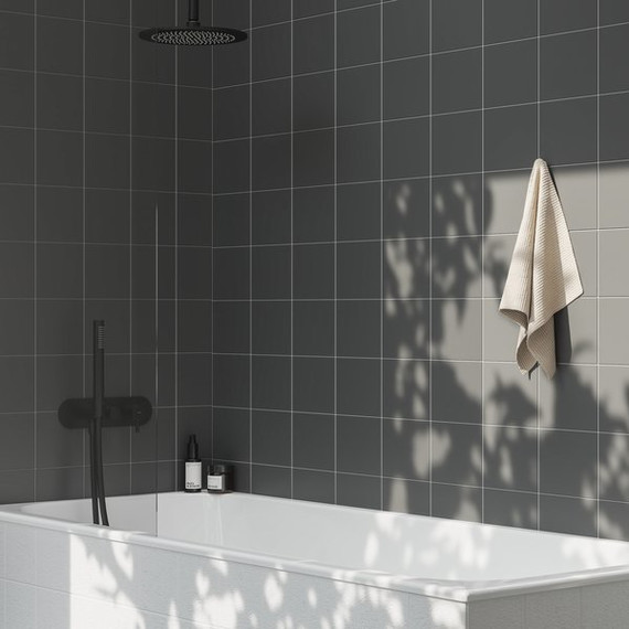 Смеситель для душа Ravak 3 потребителя Espirit ES 068.20BLM.O3+S X070282, чёрный матовый - фото 3