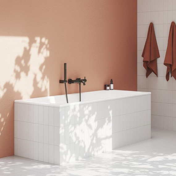 Смеситель для ванны Ravak Espirit ES 022.20GB X070316, графит матовый - фото 2