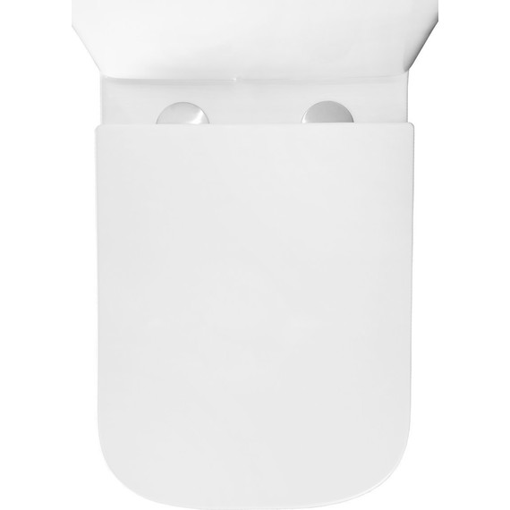 Унитаз-компакт безободковый Azario Joy AZ-2168-UQ3 с крышкой микролифт (система смыва Торнадо) - фото 8