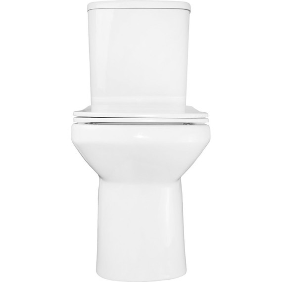 Унитаз-компакт безободковый Azario Wandy AZ-56D с тонкой крышкой микролифт - фото 11