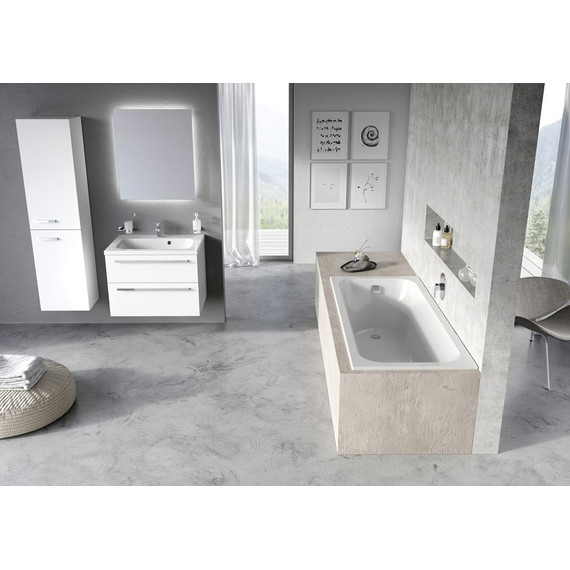 Ванна акриловая Ravak Chrome Slim 180х80 см CE21300000 - фото 6