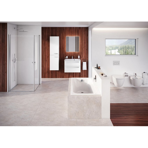 Ванна акриловая Ravak Chrome Slim 180х80 см CE21300000 - фото 7