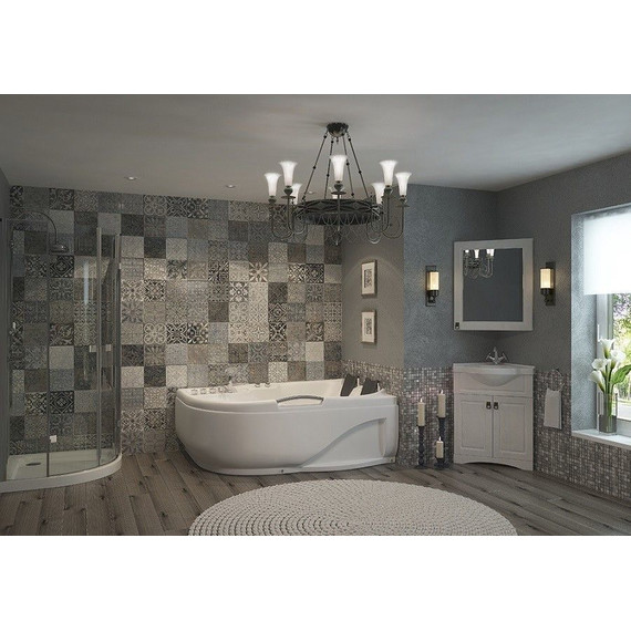 Ванна гидромассажная EvaGold 170x120 см R OLB-807 - фото 5