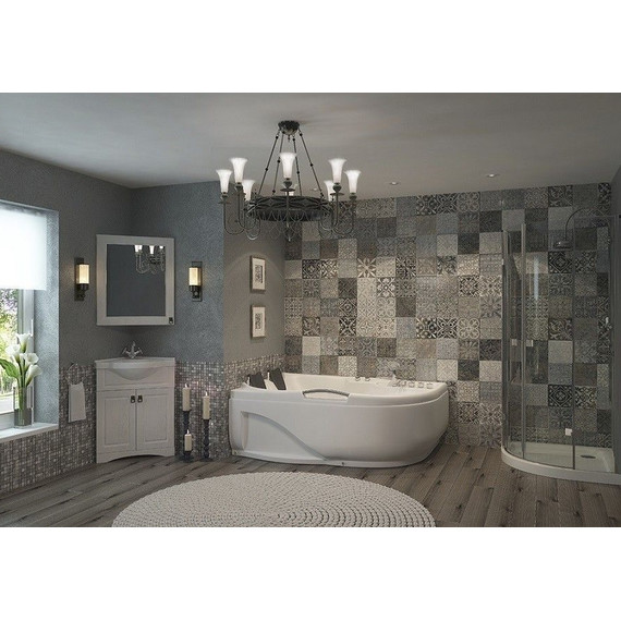 Ванна гидромассажная EvaGold 170x120 см L OLB-807 - фото 4