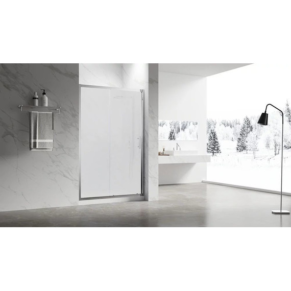 Душевая дверь Veconi Vianno 140 см VN55M-140-07-C8, хром/матовое - фото 2